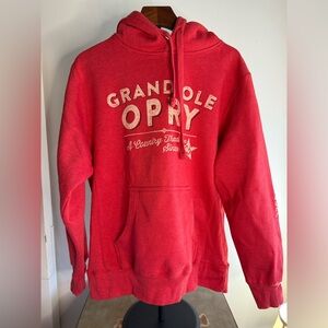 Red Grand Ole Opry Nashville Sweatshirt Hoodie Sweater